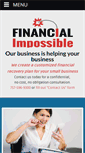 Mobile Screenshot of financialimpossible.com